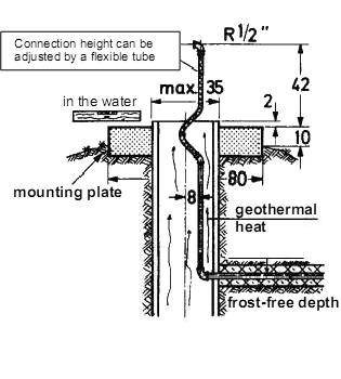 frost-free drinker SUEVIA 640
