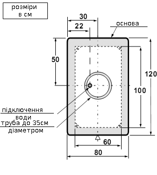 незамерзаюча поїлка SUEVIA 640 схема монтажу підключення водопроводу