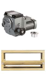 Сервомотор і одностулковий клапан